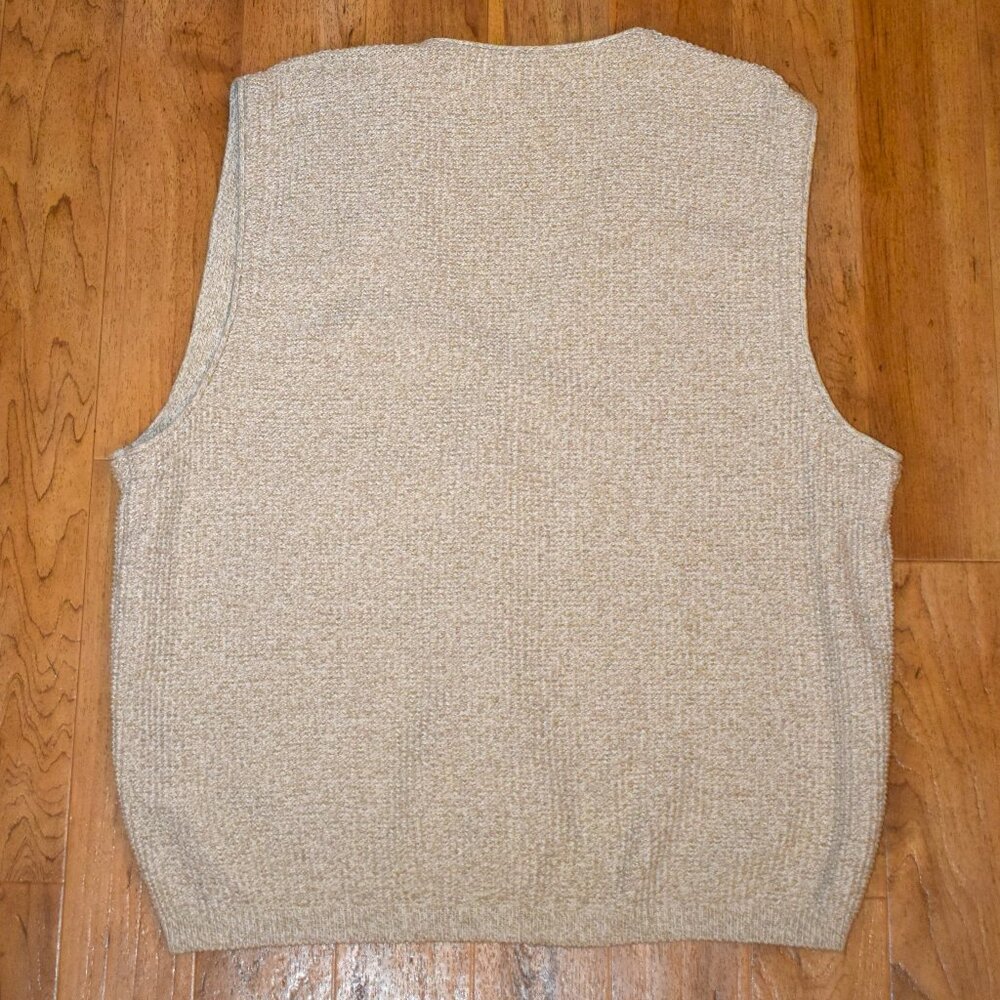 Eddie‎ Bauer Men's Tall Knit Sweater Vest Sz XL - Picture 2 of 3